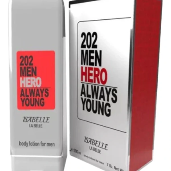 Loção Hidratante Corporal 212 Men Hero Isabelle La Belle 200ml