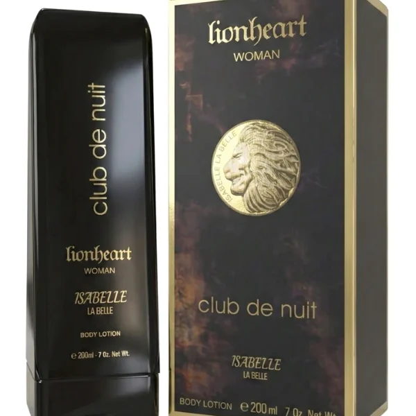 Loção Hidratante Corporal Club de Nuit Lionheart Woman Isabelle La Belle 200ml