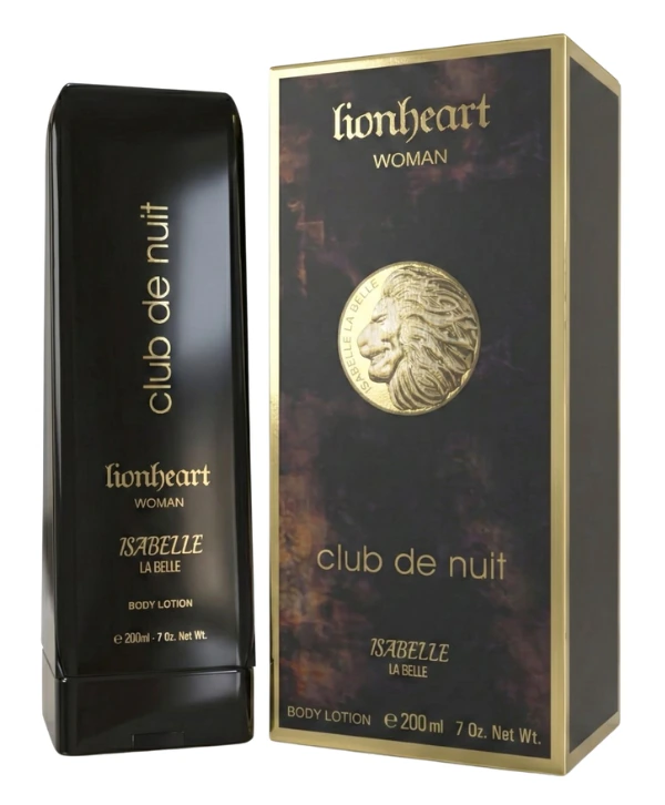 Loção Hidratante Corporal Club de Nuit Lionheart Woman Isabelle La Belle 200ml