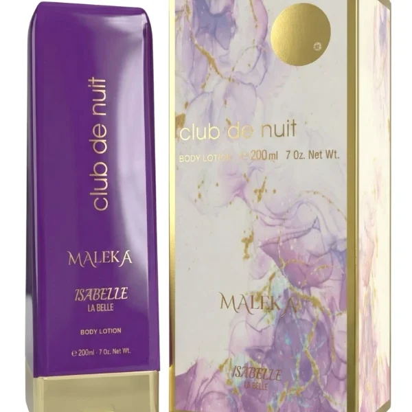 Loção Hidratante Corporal Club de Nuit Maleka Isabelle La Belle 200ml
