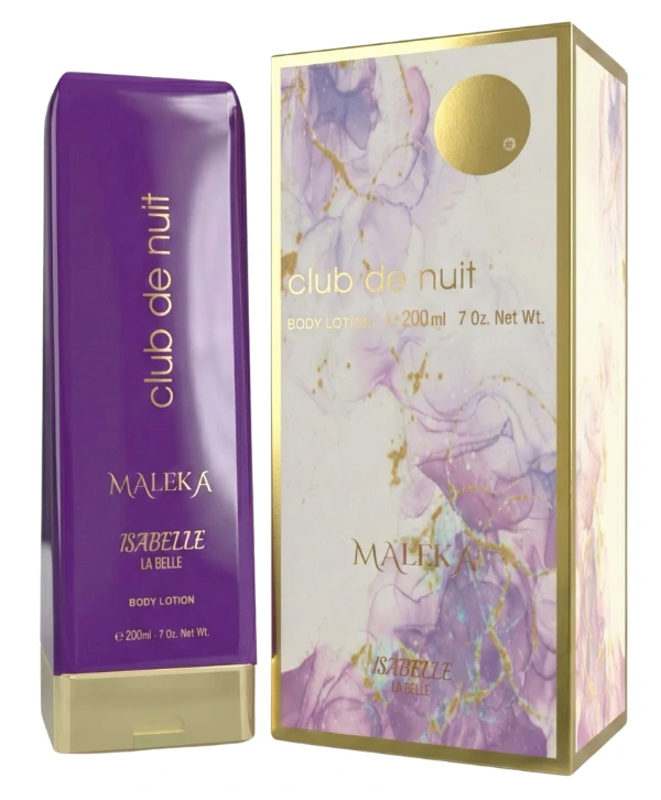 Loção Hidratante Corporal Club de Nuit Maleka Isabelle La Belle 200ml