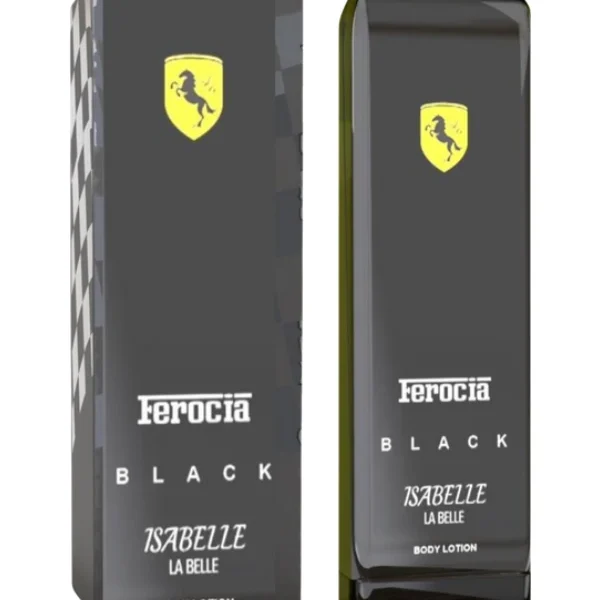 Loção Hidratante Corporal Ferocia Black Isabelle La Belle 200ml