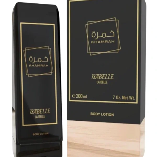 Loção Hidratante Corporal Khamrah Isabelle La Belle 200ml