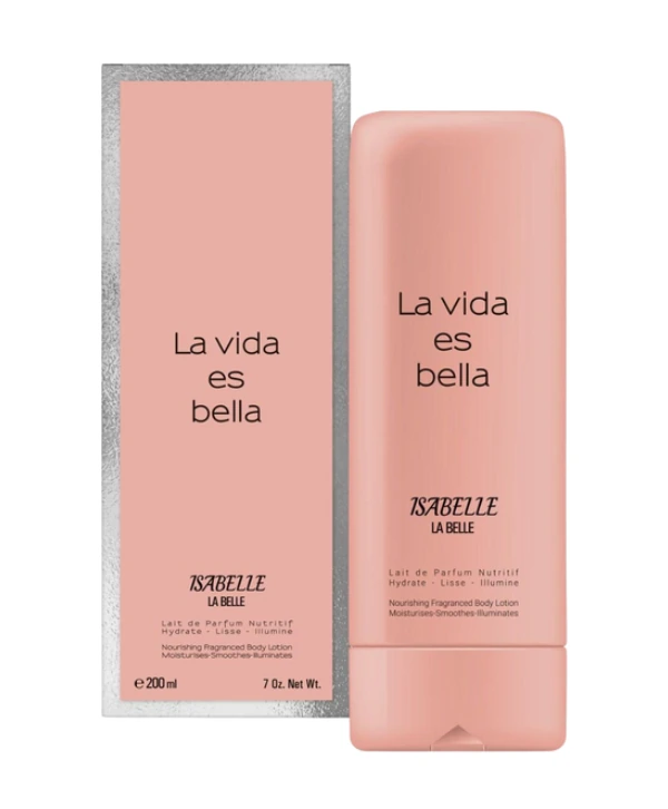 Loção Hidratante Corporal La Vida Es Bella Isabelle La Belle 200ml