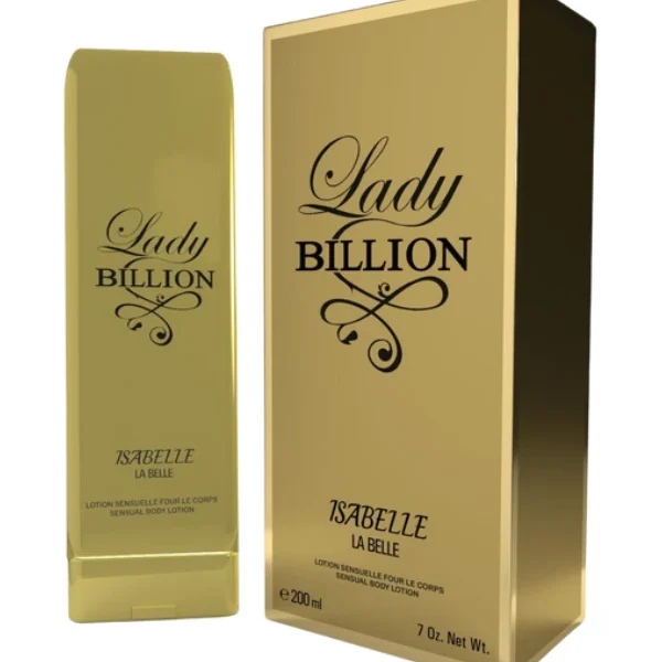 Loção Hidratante Corporal Lady Billion Isabelle La Belle 200ml