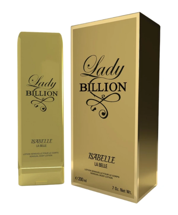 Loção Hidratante Corporal Lady Billion Isabelle La Belle 200ml