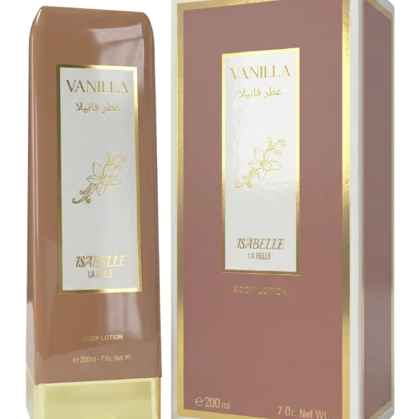 Loção Hidratante Corporal Vanilla Isabelle La Belle 200ml
