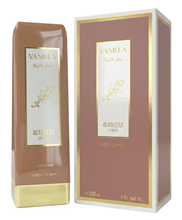 Loção Hidratante Corporal Vanilla Isabelle La Belle 200ml