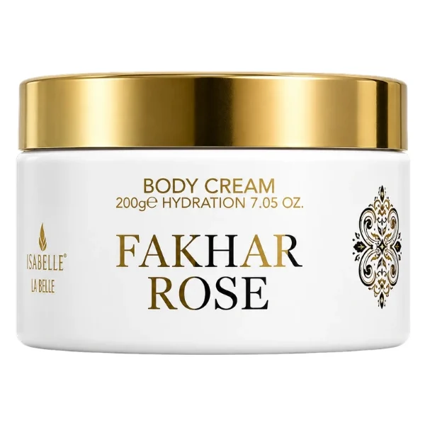 Pasta Hidratante Perfumada Fakhar Rose Isabelle La Belle 200 g