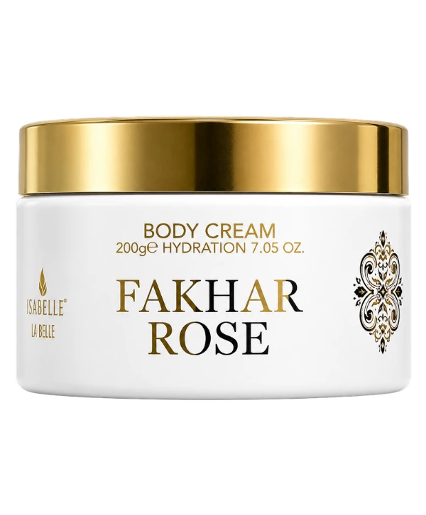 Pasta Hidratante Perfumada Fakhar Rose Isabelle La Belle 200 g