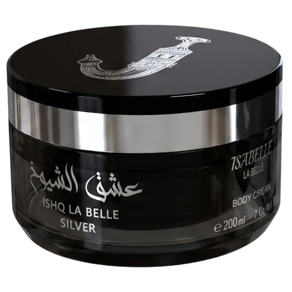 Pasta Hidratante Perfumada Ishq La Belle Silver Isabelle La Belle 200 ml