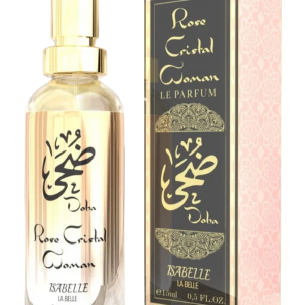 Perfume 15ml Doha Rose Cristal Woman Isabelle La Belle