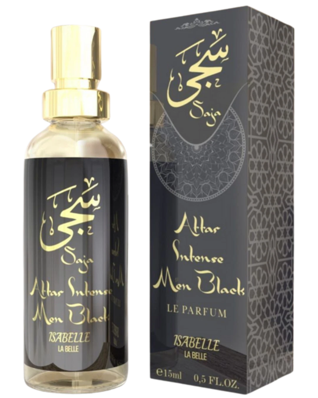 Perfume 15ml Saja Attar Intense Men Black Isabelle La Belle