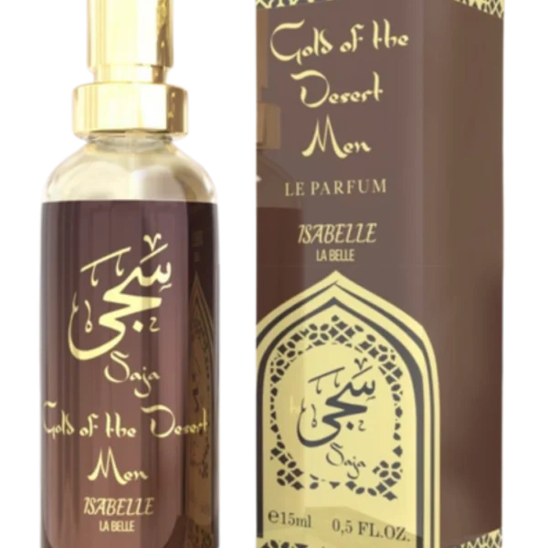 Perfume 15ml Saja Gold of the Desert Men Isabelle La Belle