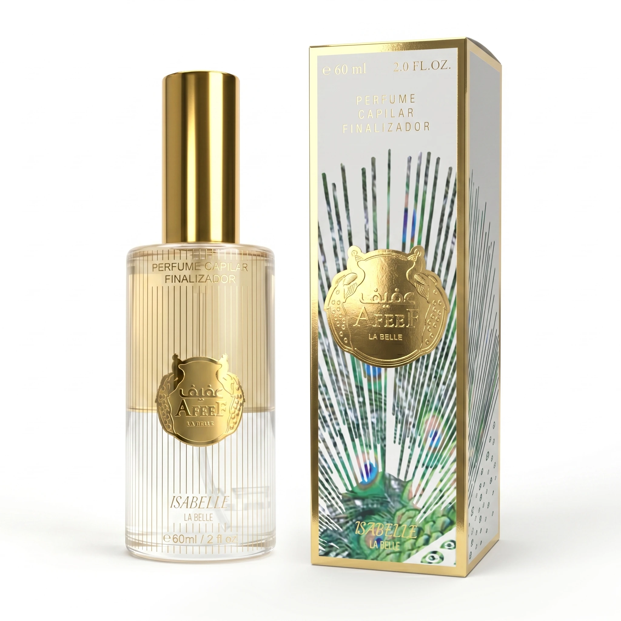 Perfume Capilar Finalizador Afeef Isabelle La Belle 60ml