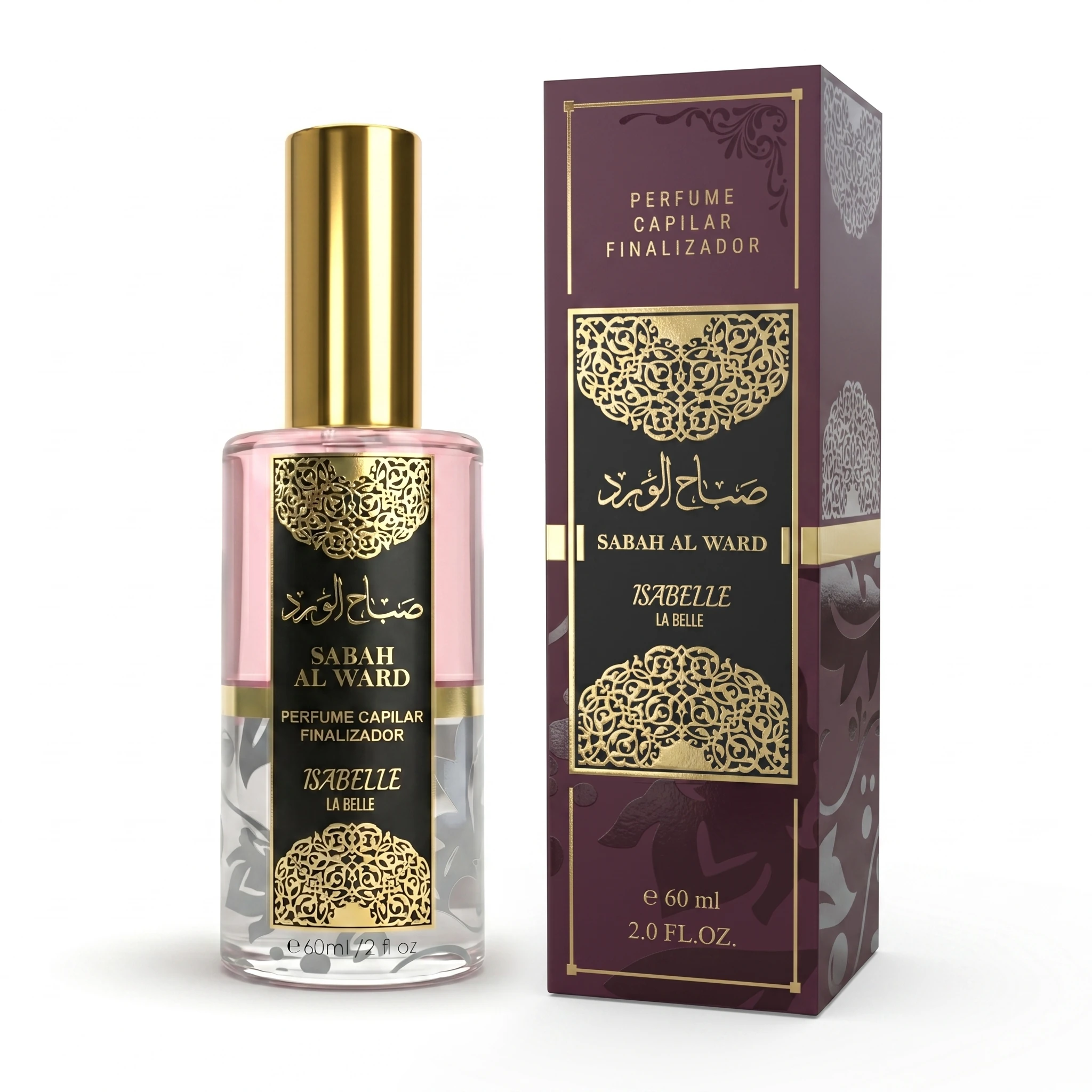 Perfume Capilar Finalizador Sabah Isabelle La Belle 60ml