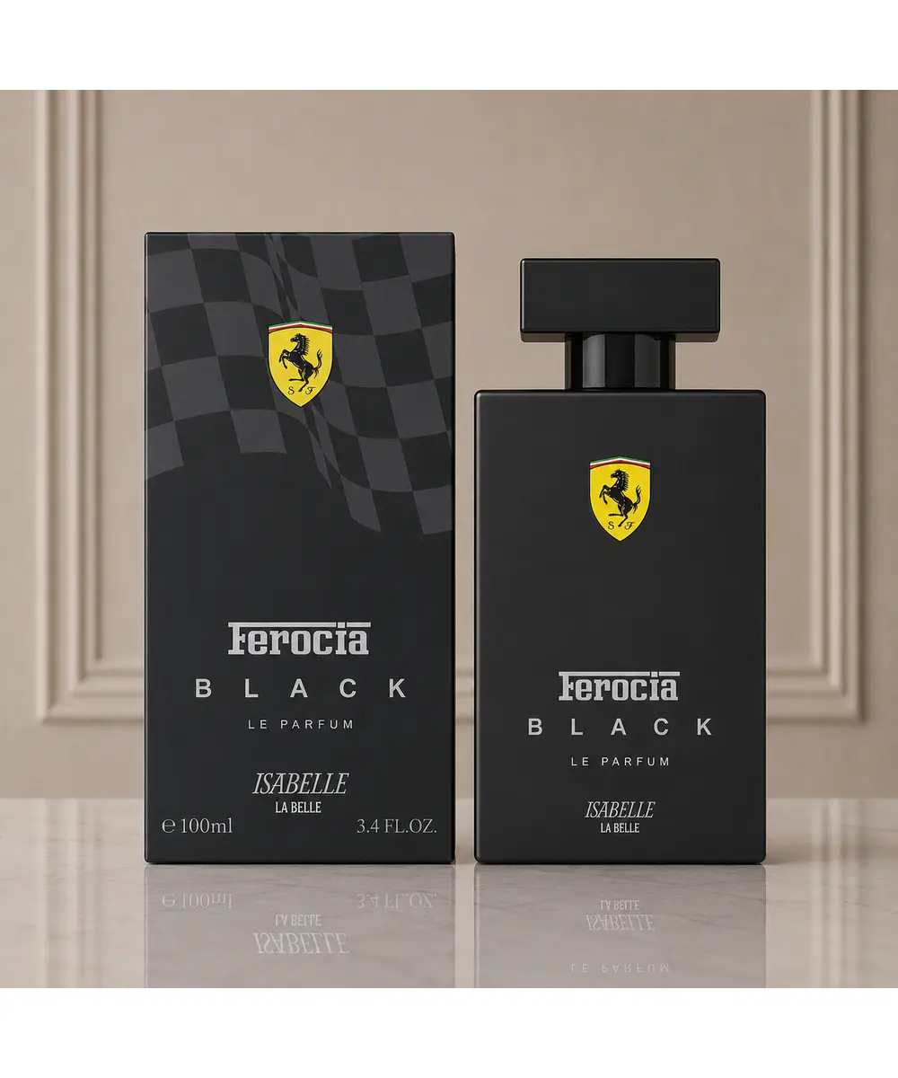 Perfume Ferocia Black Isabelle La Belle 100ml