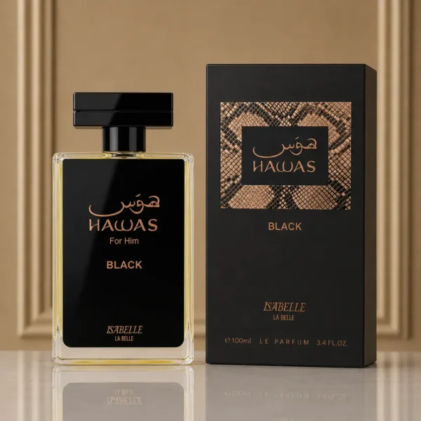 Perfume Hawas Black Isabelle La Belle 100ml