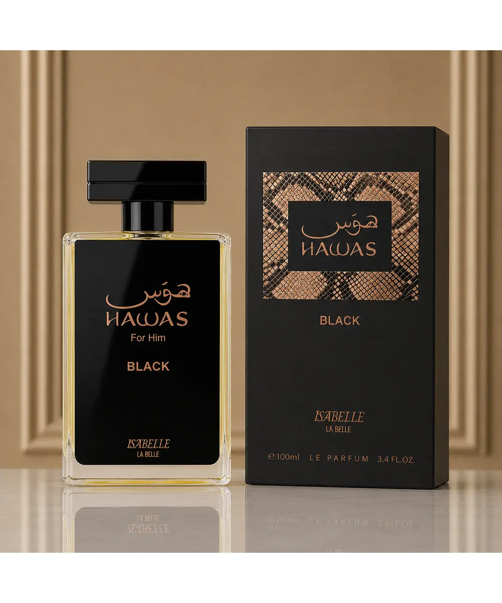 Perfume Hawas Black Isabelle La Belle 100ml