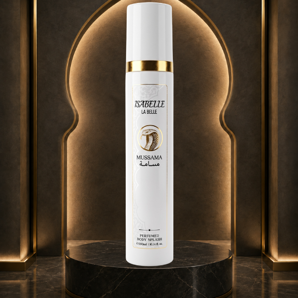Body Splash Mussama compartilhável 300ml da Isabelle La Belle