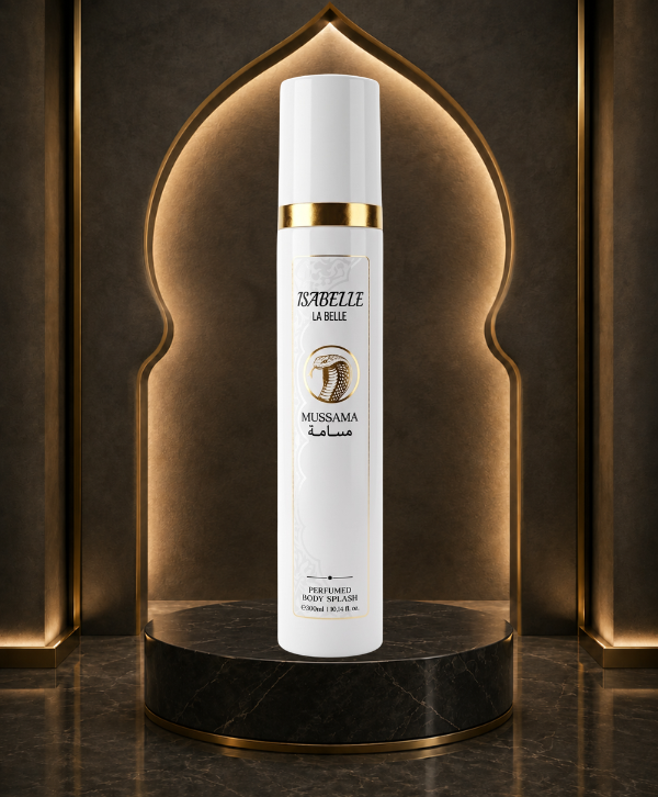 Body Splash Mussama compartilhável 300ml da Isabelle La Belle